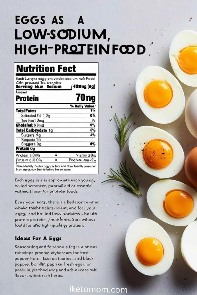 20 Yummy Food With Low Sodium High Protein Ideas I Keto Mom Best And Easy Low Carb Keto Diet Eggs 7 1 768x1152